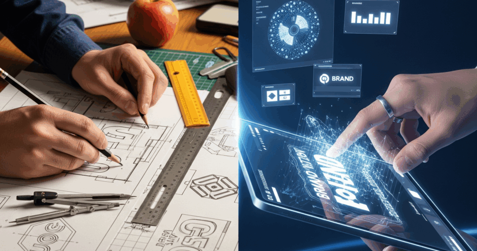 Grafikdesign im Wandel: Zwischen Handwerk, Digitalisierung und Künstlicher Intelligenz